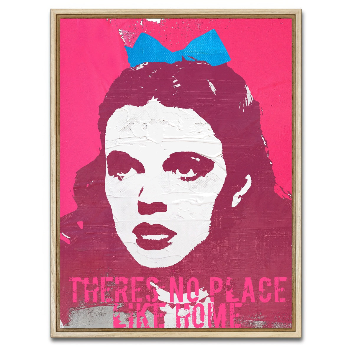 AUTO-MOCKUP WHITE | No place like home | 1 Piece | Natural Framed Canvas | group=3x4