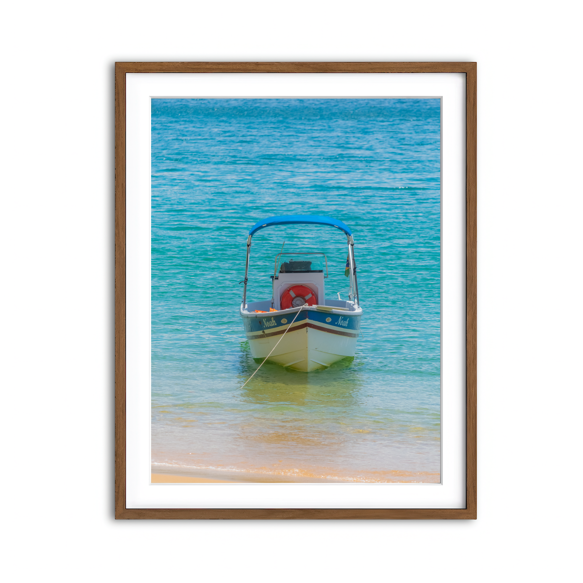 Framed Print 3x4 Walnut