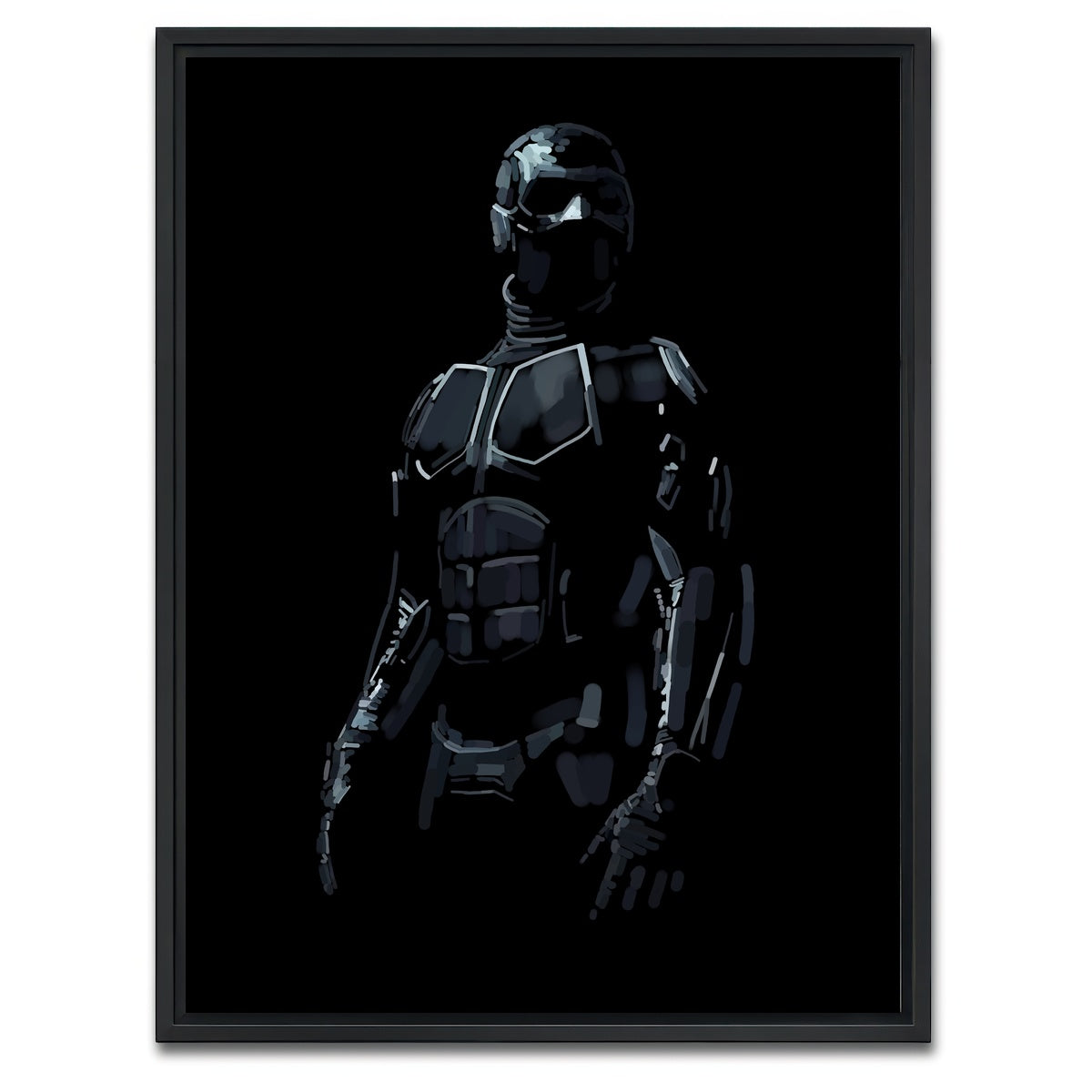 AUTO-MOCKUP WHITE | Noir | 1 Piece | Black Framed Canvas | group=3x4