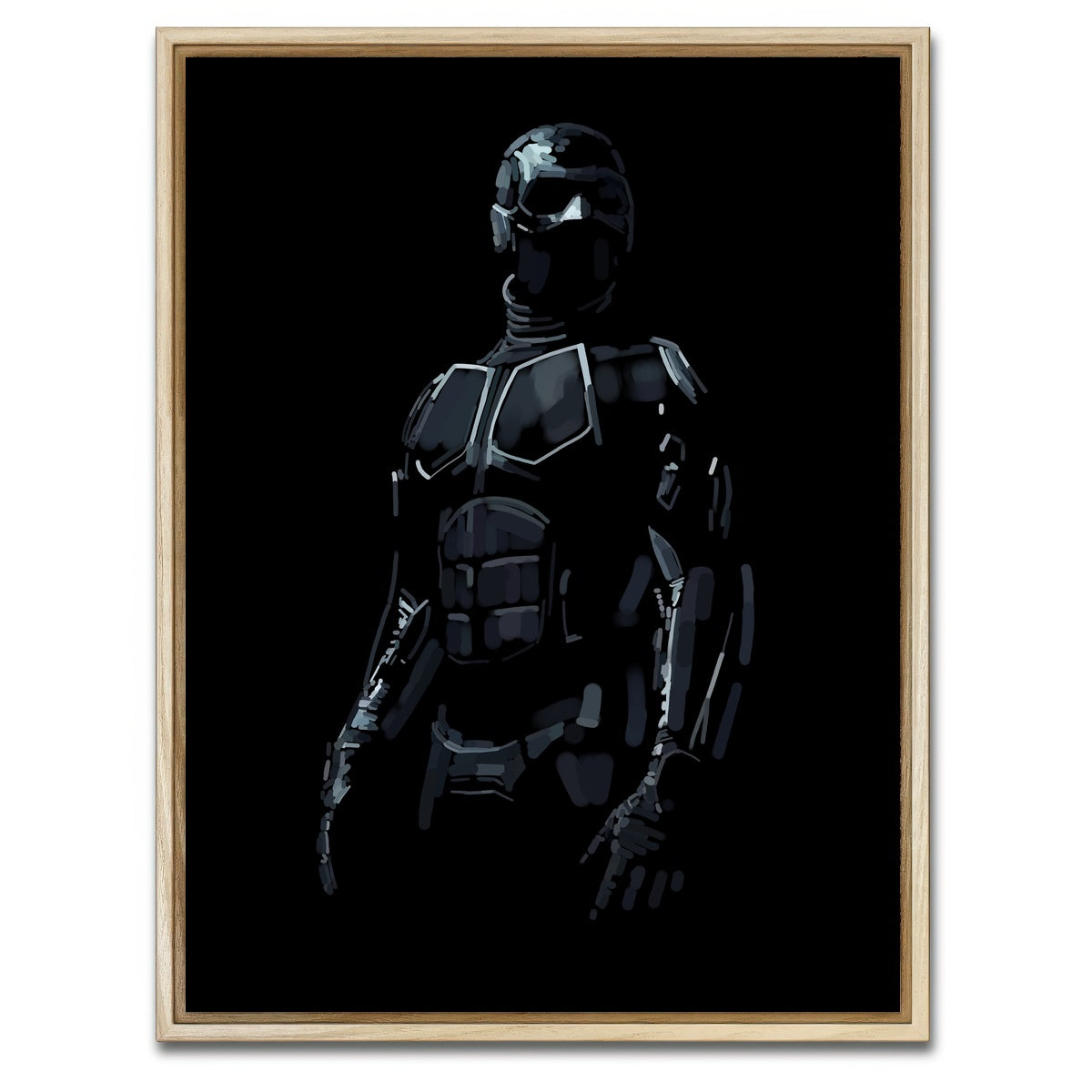 AUTO-MOCKUP WHITE | Noir | 1 Piece | Natural Framed Canvas | group=3x4