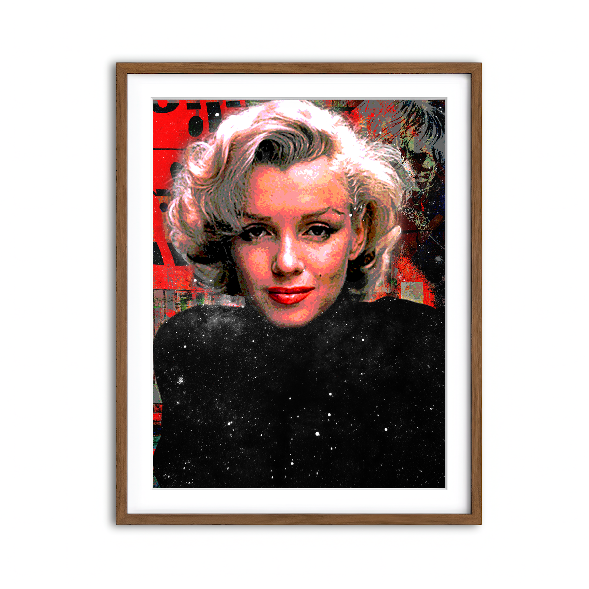 Framed Print 3x4 Walnut