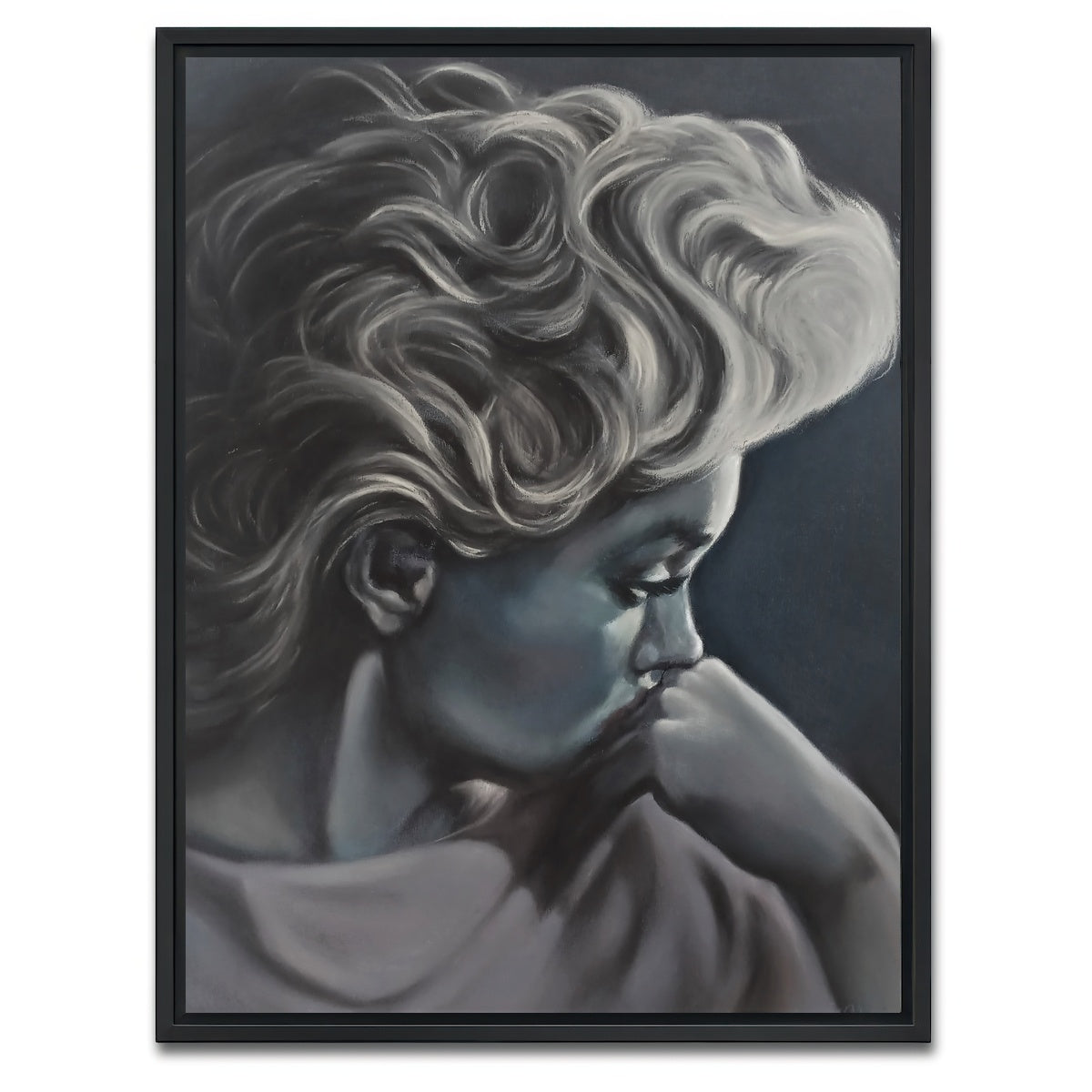 AUTO-MOCKUP WHITE | Norma Jeane | 1 Piece | Black Framed Canvas | group=3x4