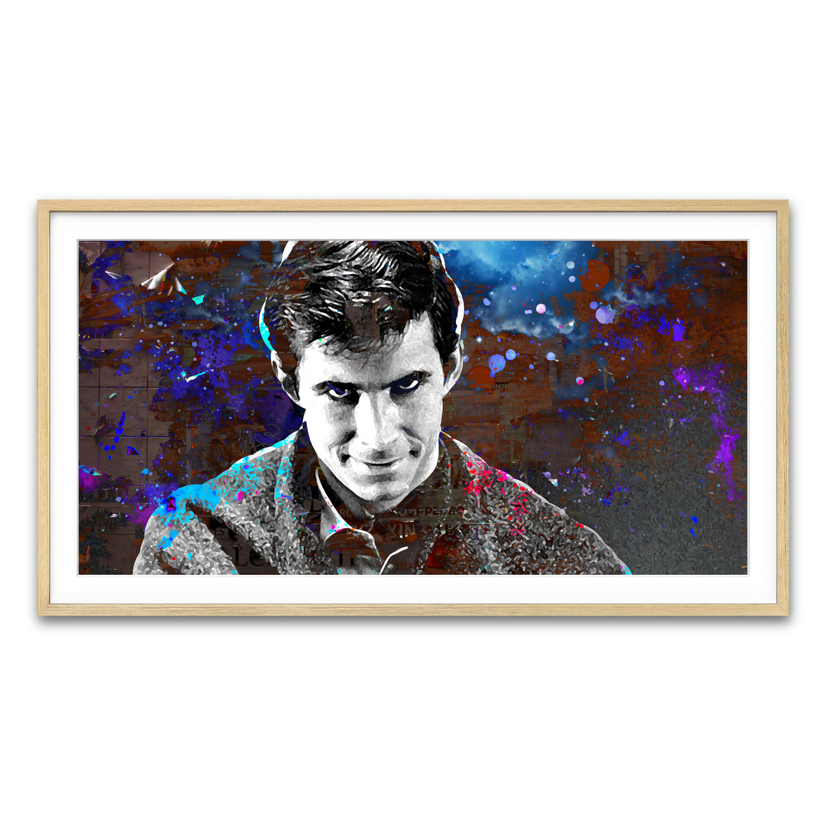 Framed Print 2x1 Natural