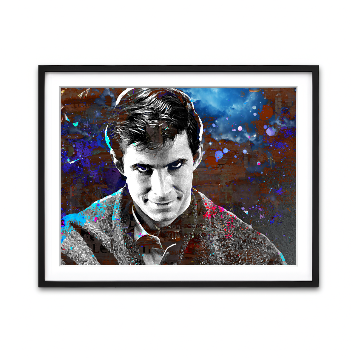 Framed Print 4x3 Black