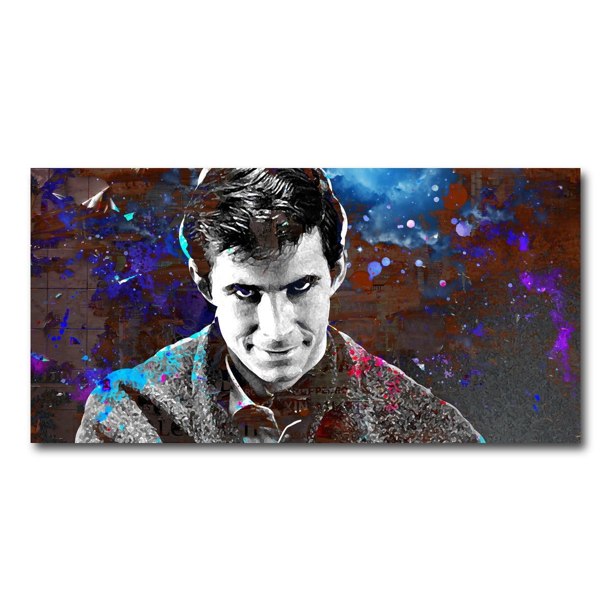 AUTO-MOCKUP WHITE | Norman Bates | 1 Piece | Gallery Wrap Canvas | group=2x1