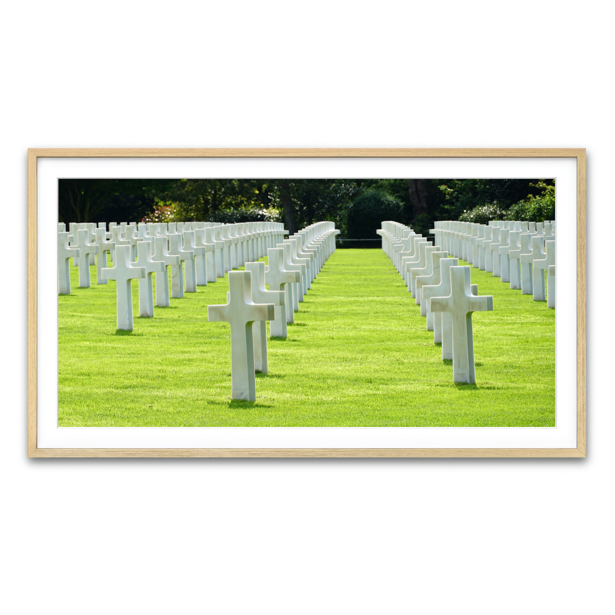 Framed Print 2x1 Natural