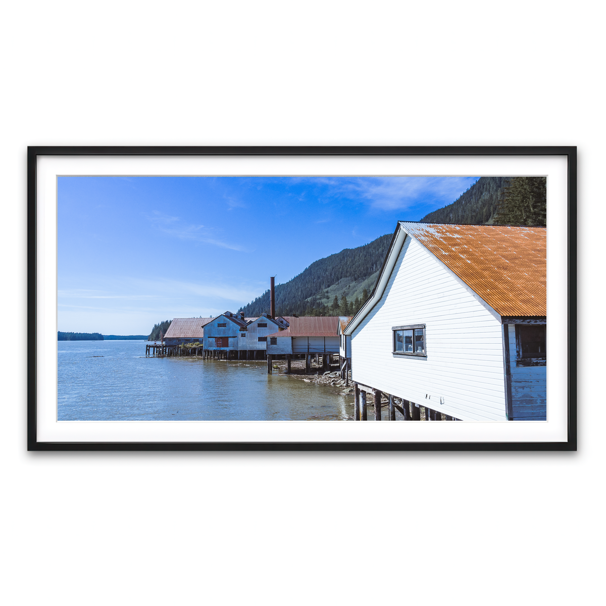 Framed Print 2x1 Black