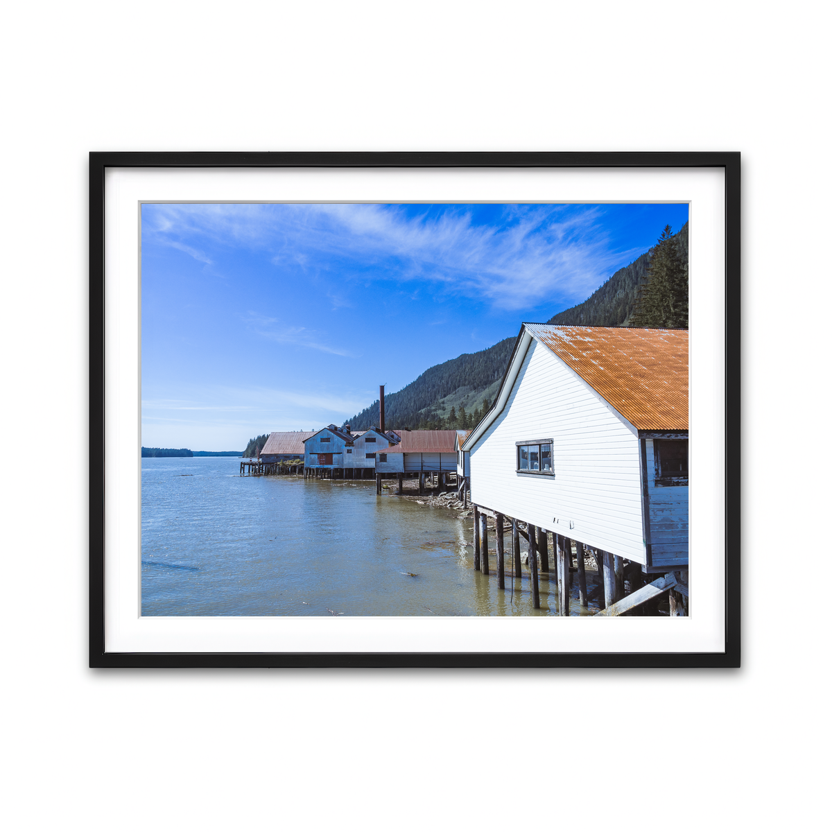 Framed Print 4x3 Black