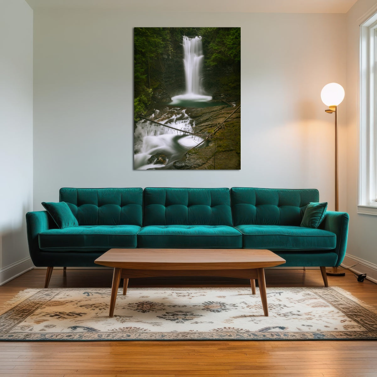 AUTO-MOCKUP ROOM | Northern BC Waterfall