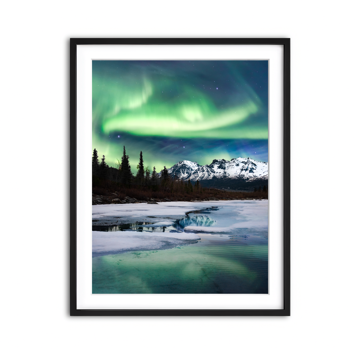 Framed Print 3x4 Black