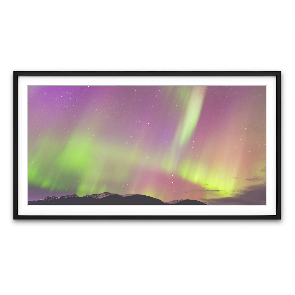 Framed Print 2x1 Black