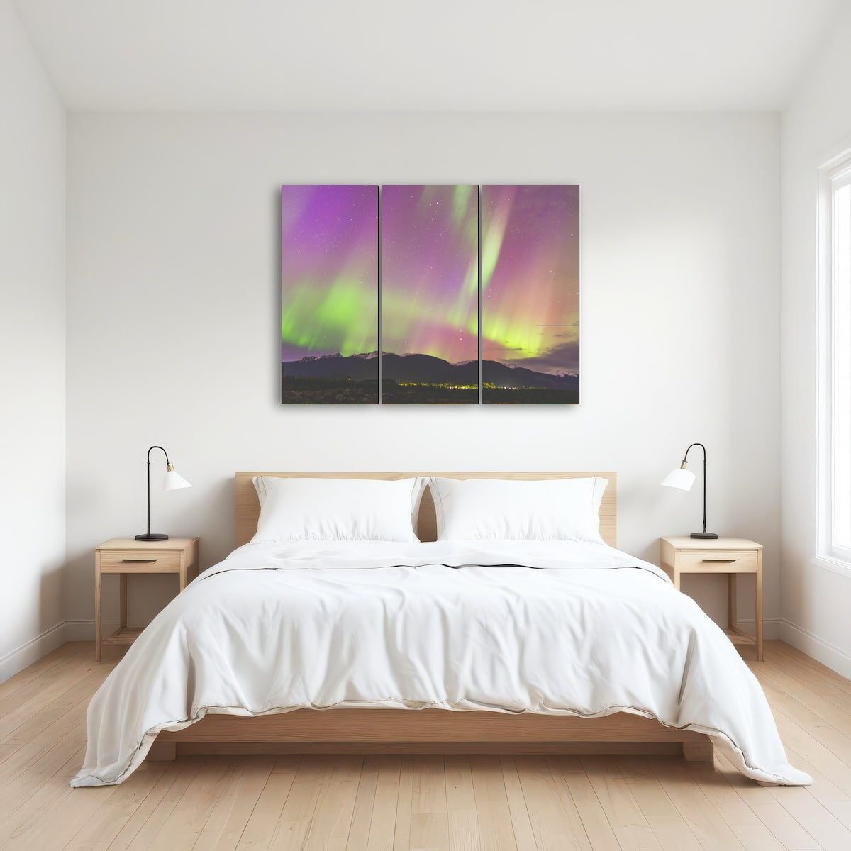 AUTO-MOCKUP ROOM | Northern Lights Purple