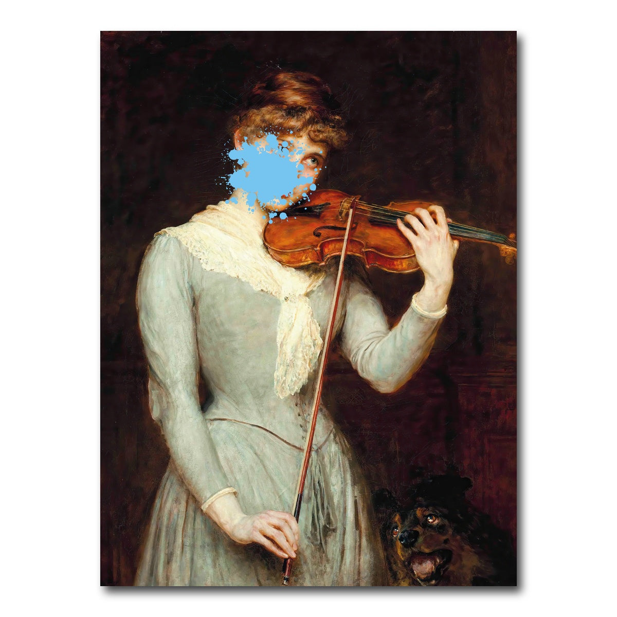 AUTO-MOCKUP WHITE | Not My Best Performance Ever | 1 Piece | Gallery Wrap Canvas | group=3x4