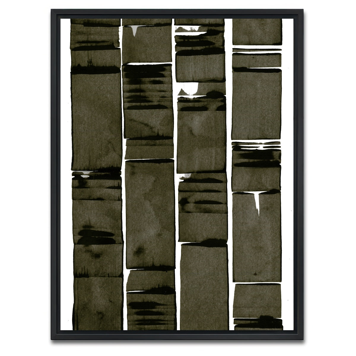 AUTO-MOCKUP WHITE | Notched | 1 Piece | Black Framed Canvas | group=3x4