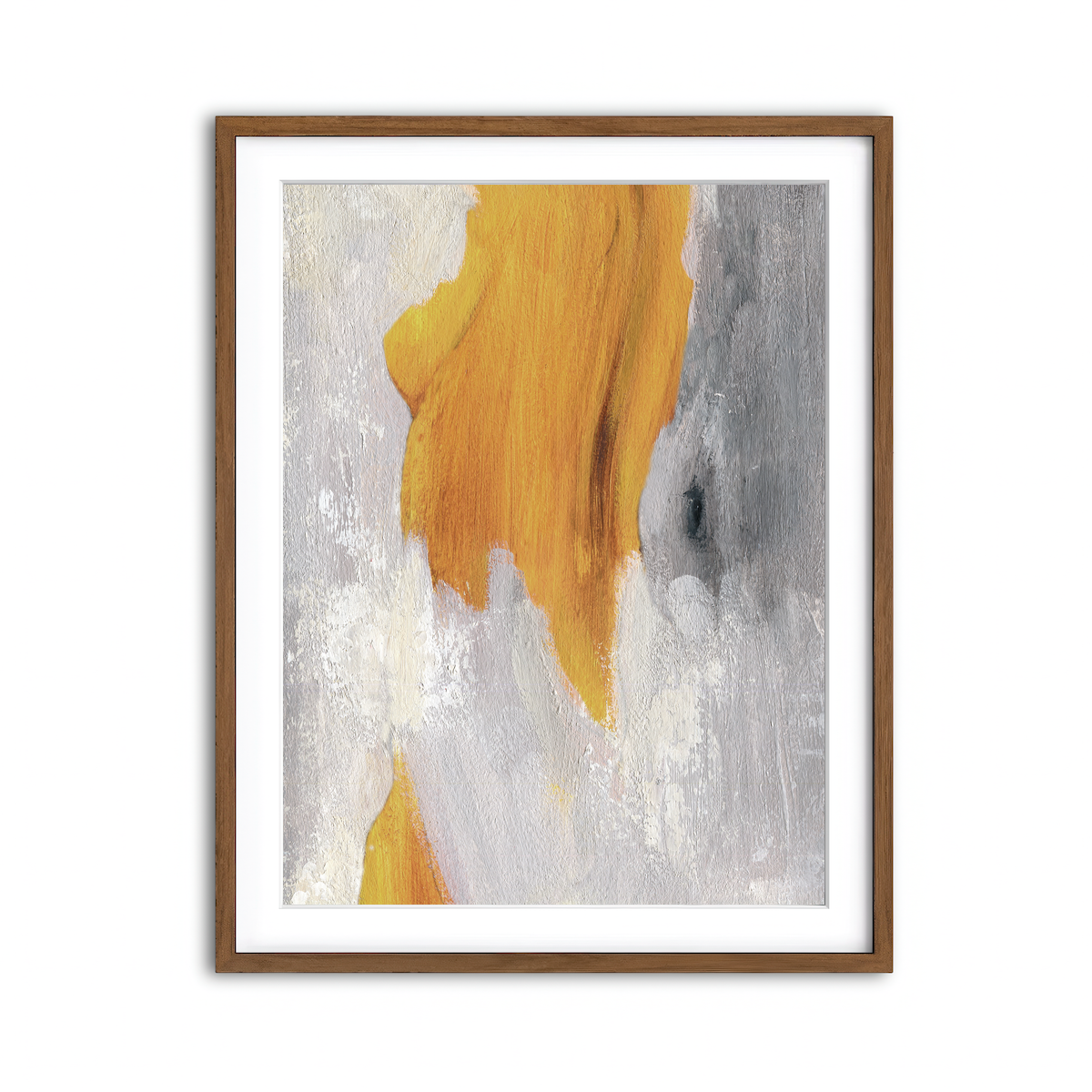 Framed Print 3x4 Walnut