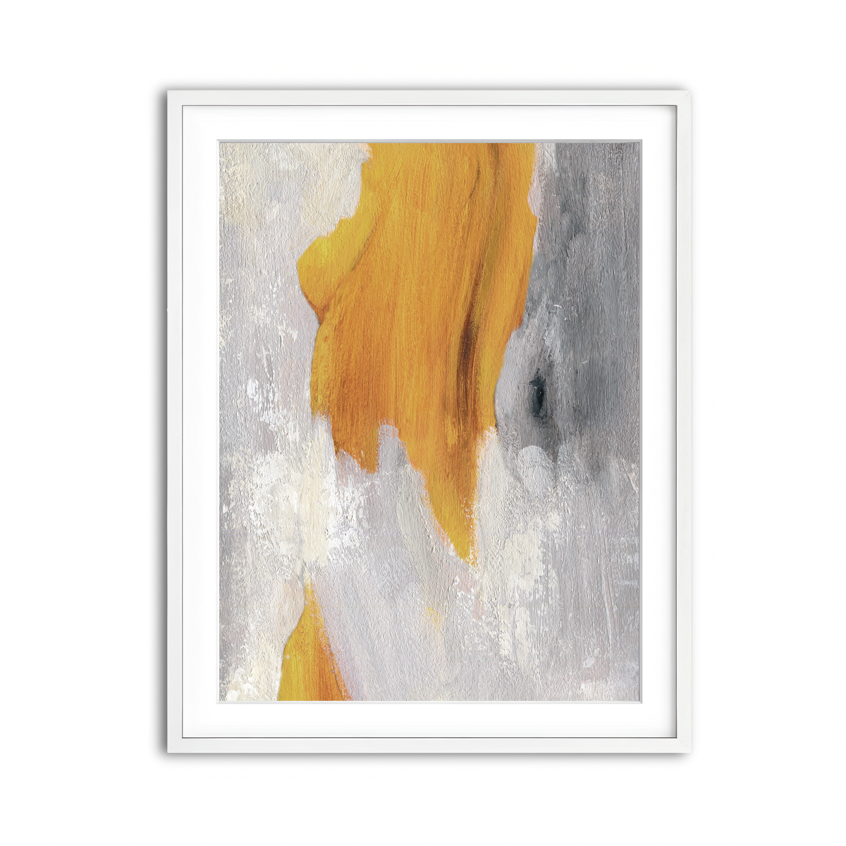 Framed Print 3x4 White