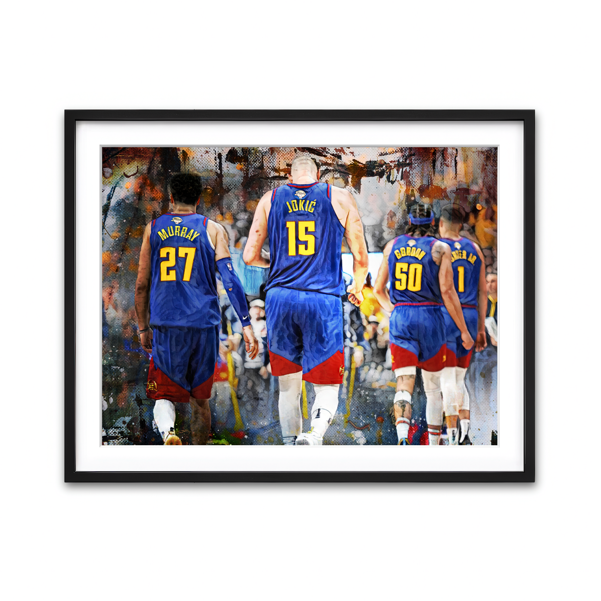 Framed Print 4x3 Black