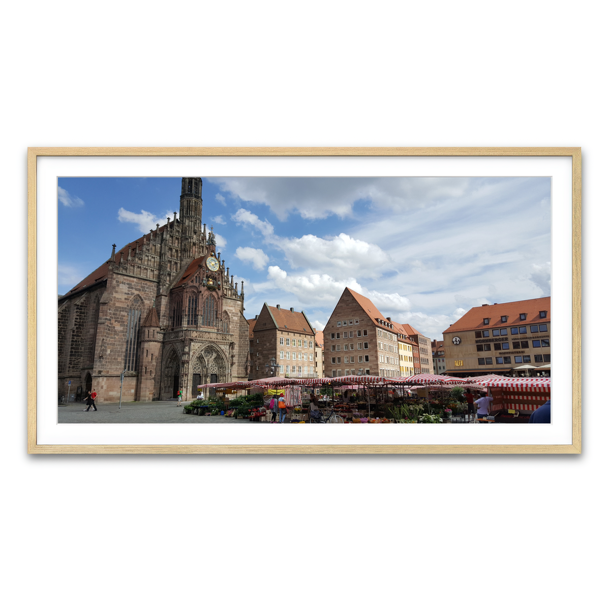 Framed Print 2x1 Natural