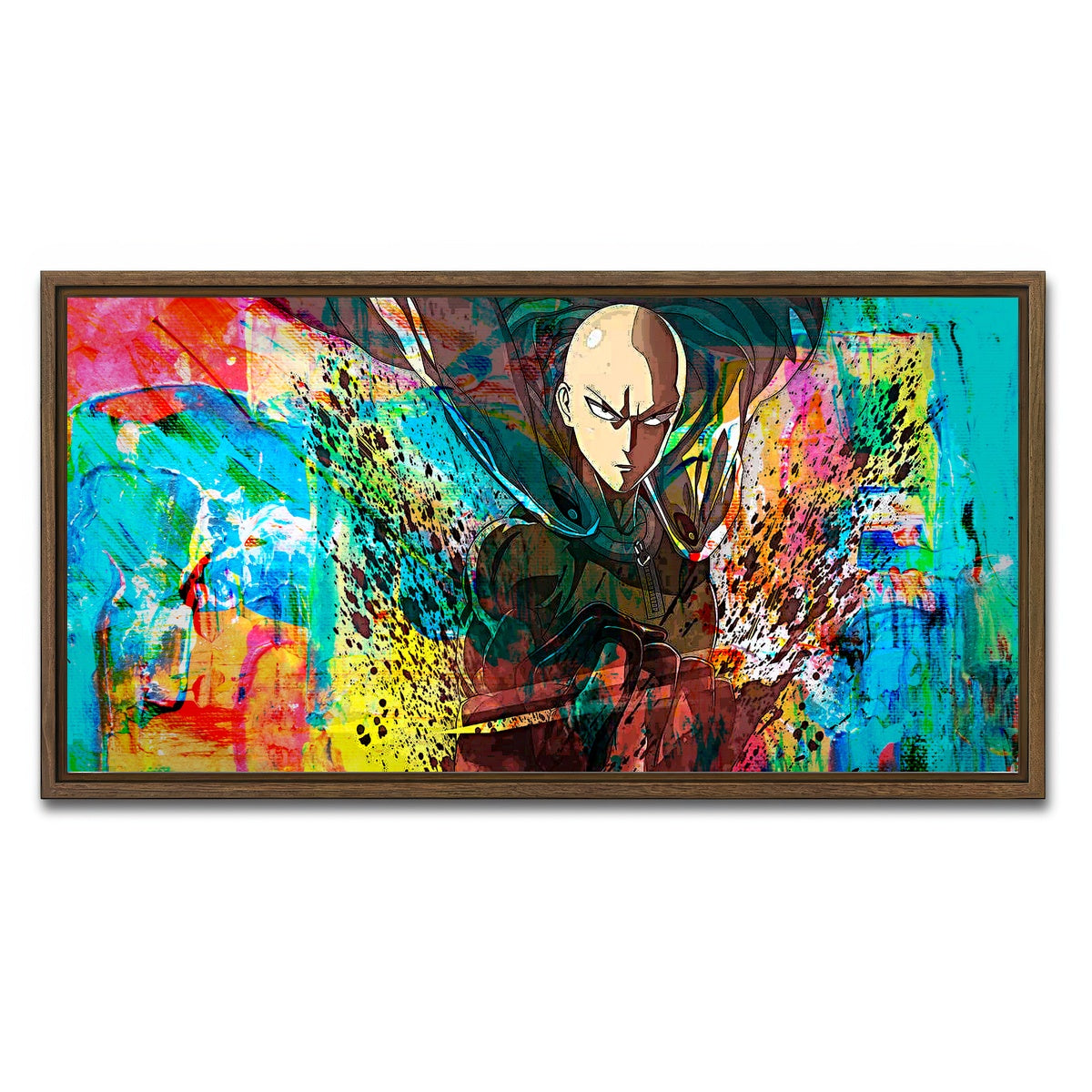 AUTO-MOCKUP WHITE | OPM | 1 Piece | Walnut Framed Canvas | group=2x1