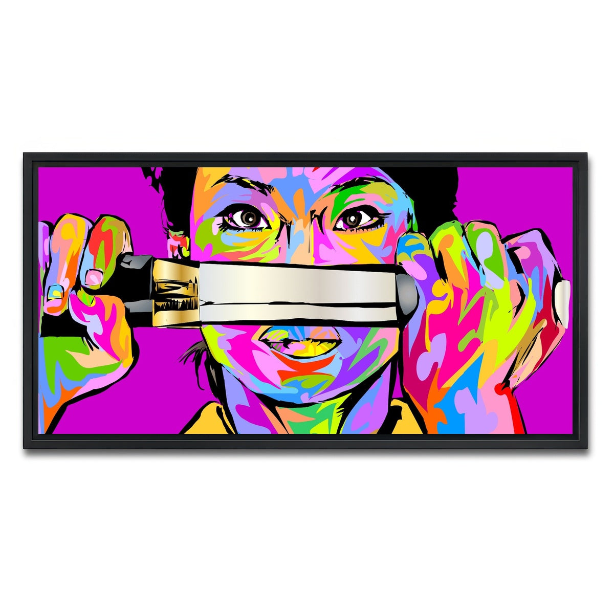 AUTO-MOCKUP WHITE | ORE NIISHI | 1 Piece | Black Framed Canvas | group=2x1