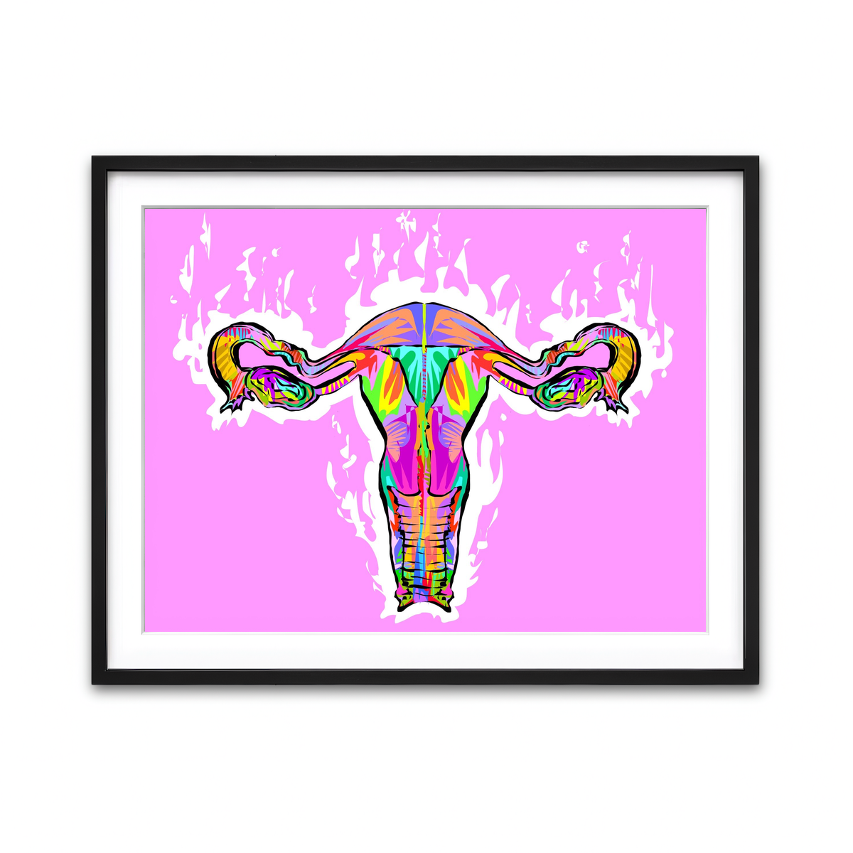 Framed Print 4x3 Black