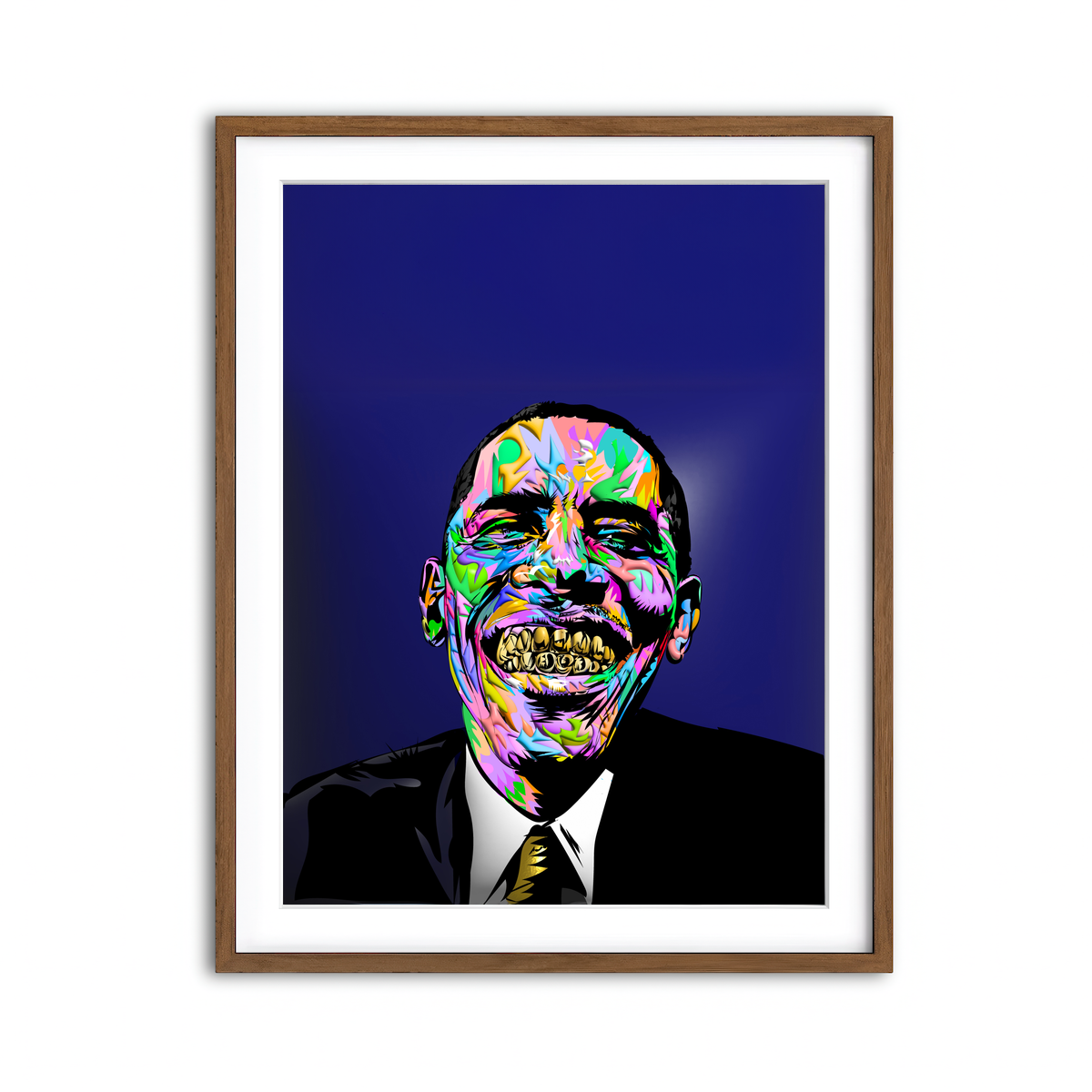 Framed Print 3x4 Walnut