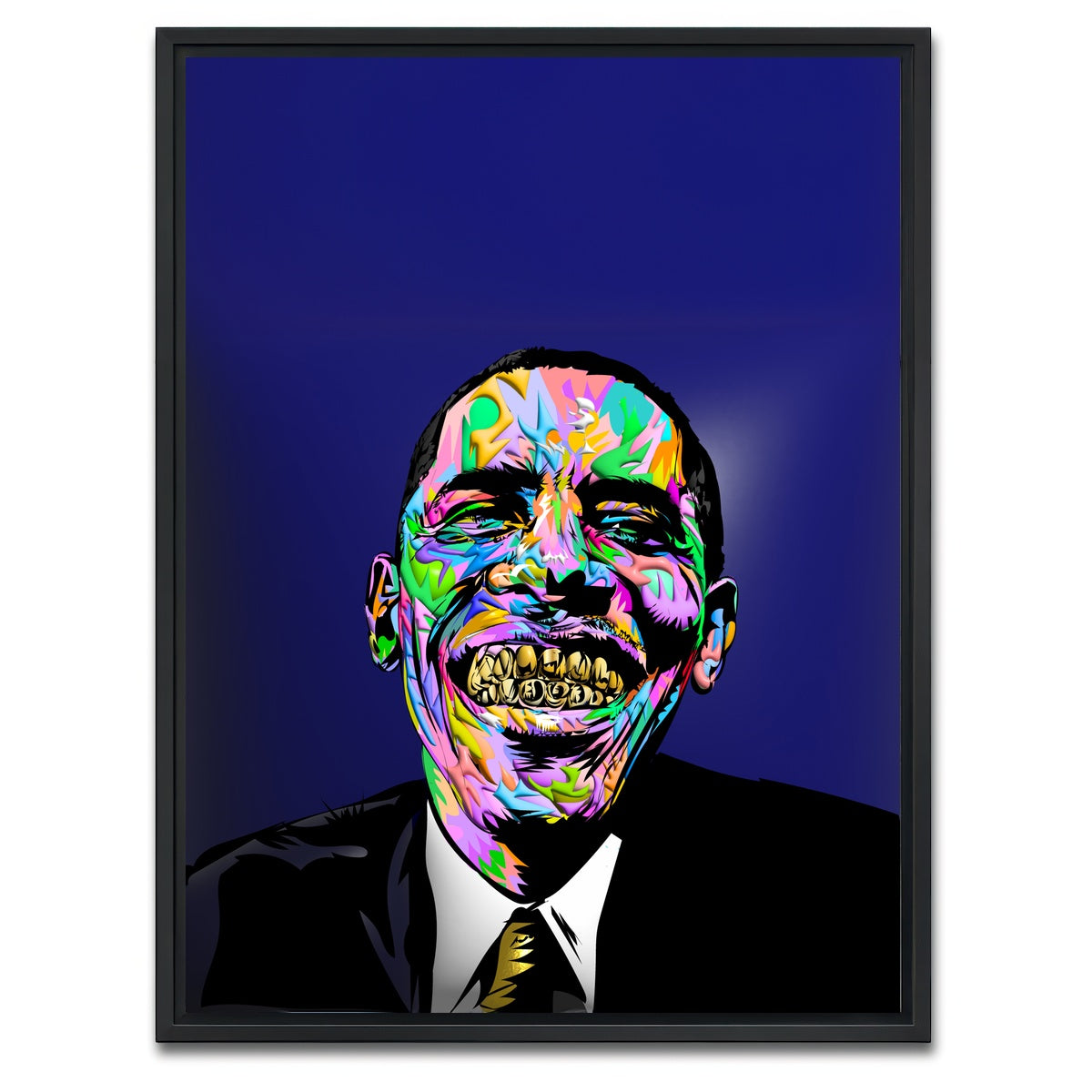 AUTO-MOCKUP WHITE | Obeezy | 1 Piece | Black Framed Canvas | group=3x4