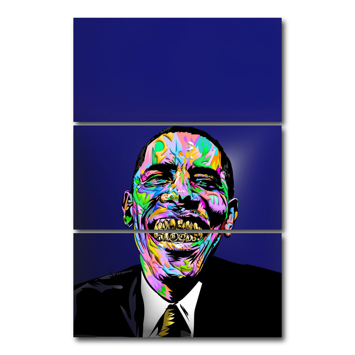 AUTO-MOCKUP WHITE | Obeezy | 3 Piece | Gallery Wrap Canvas | group=12x24_stacked