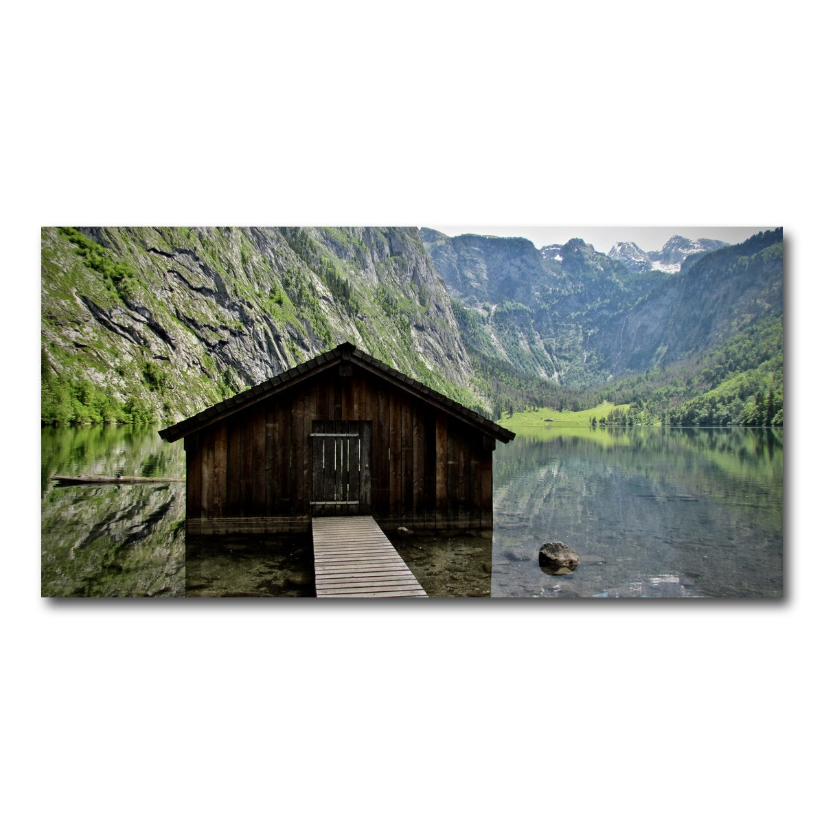 AUTO-MOCKUP WHITE | Obersee Bavaria | 1 Piece | Gallery Wrap Canvas | group=2x1