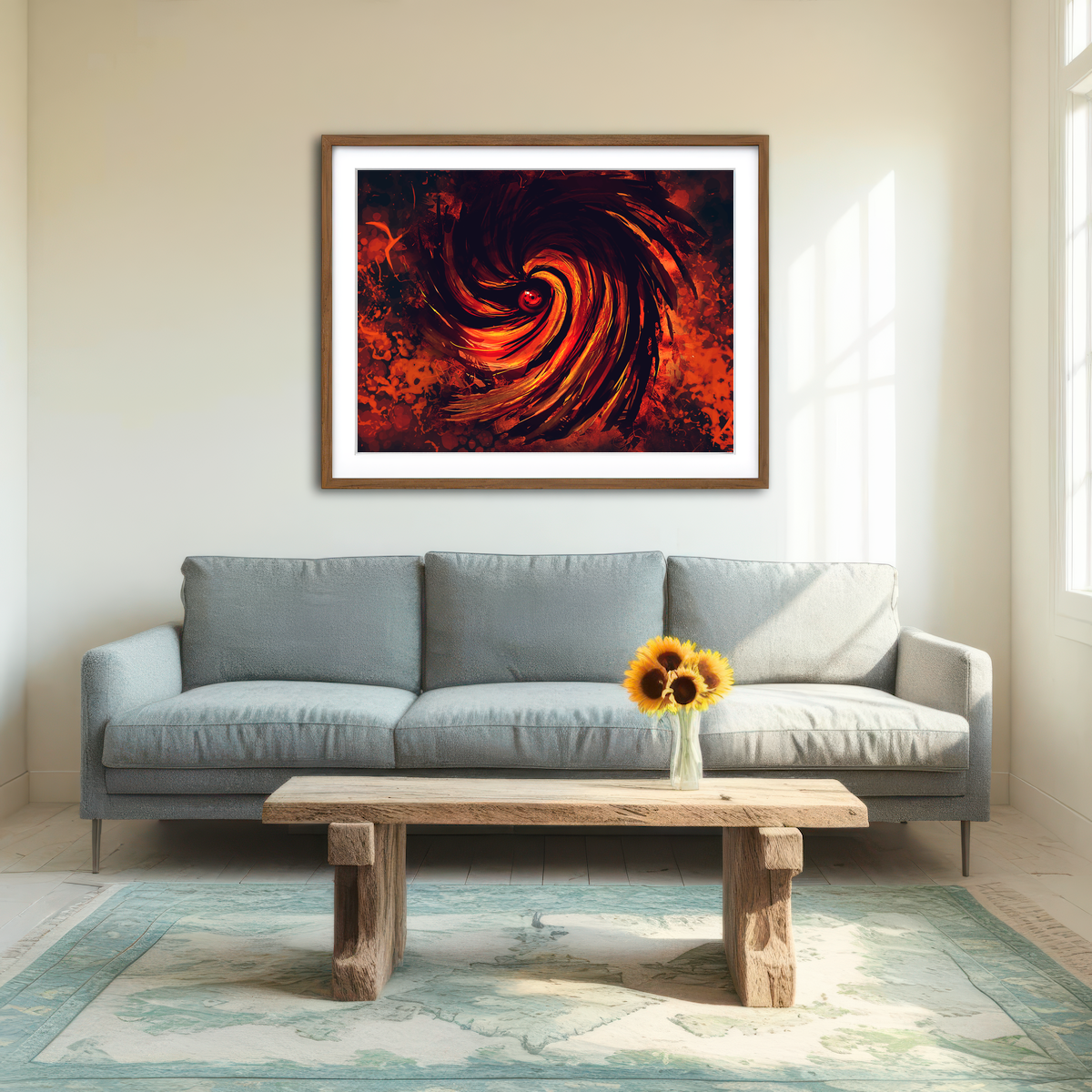 AUTO-MOCKUP ROOM | Obito Wall Art
