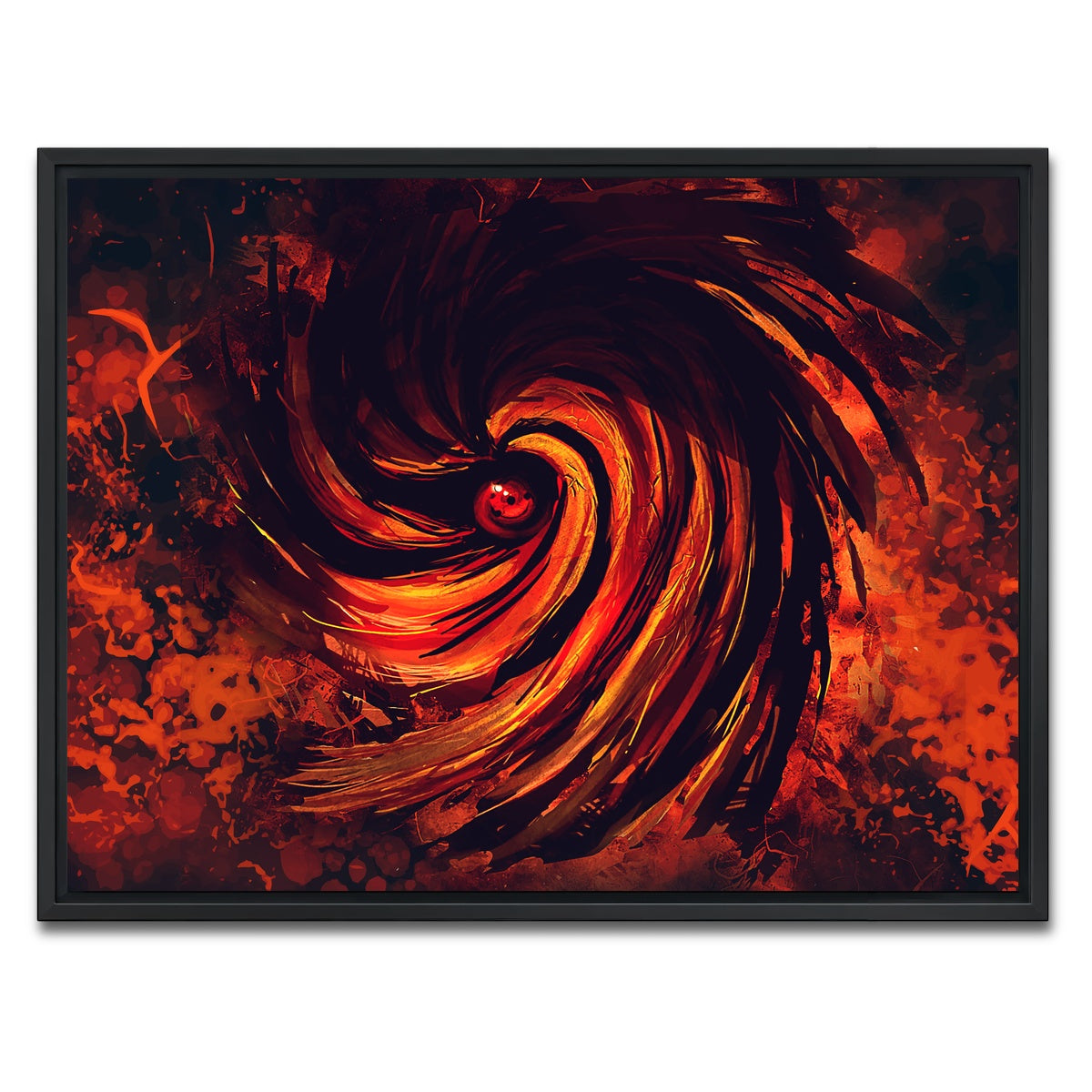 AUTO-MOCKUP WHITE | Obito | 1 Piece | Black Framed Canvas | group=4x3