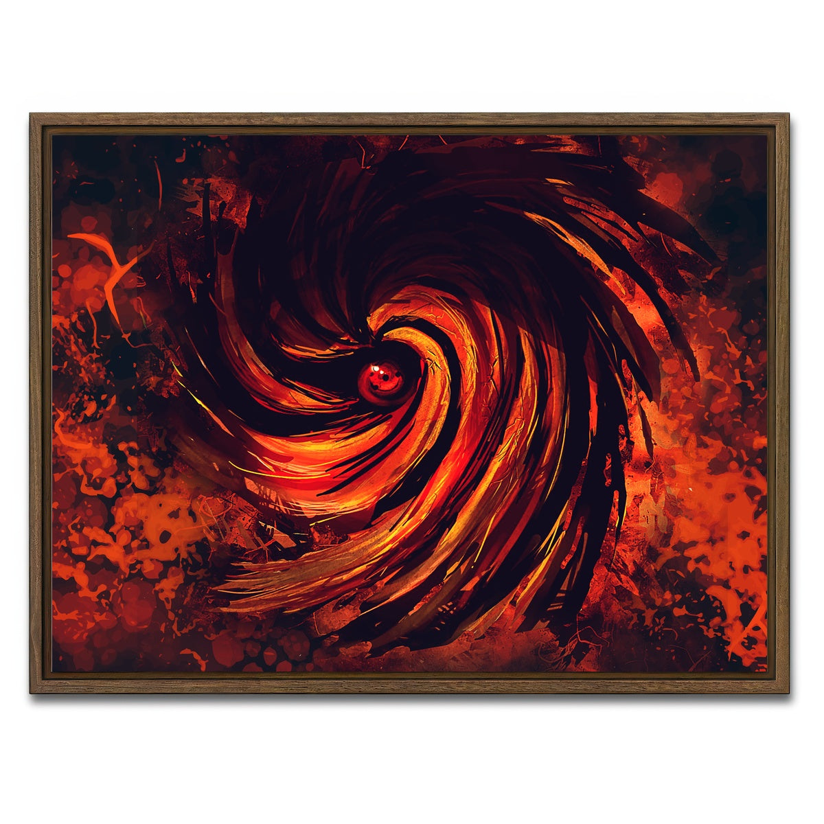 AUTO-MOCKUP WHITE | Obito | 1 Piece | Walnut Framed Canvas | group=4x3