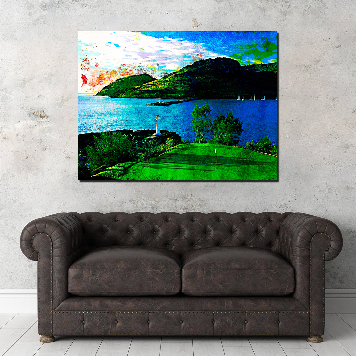 Ocean Course at Hokuala Wall Art