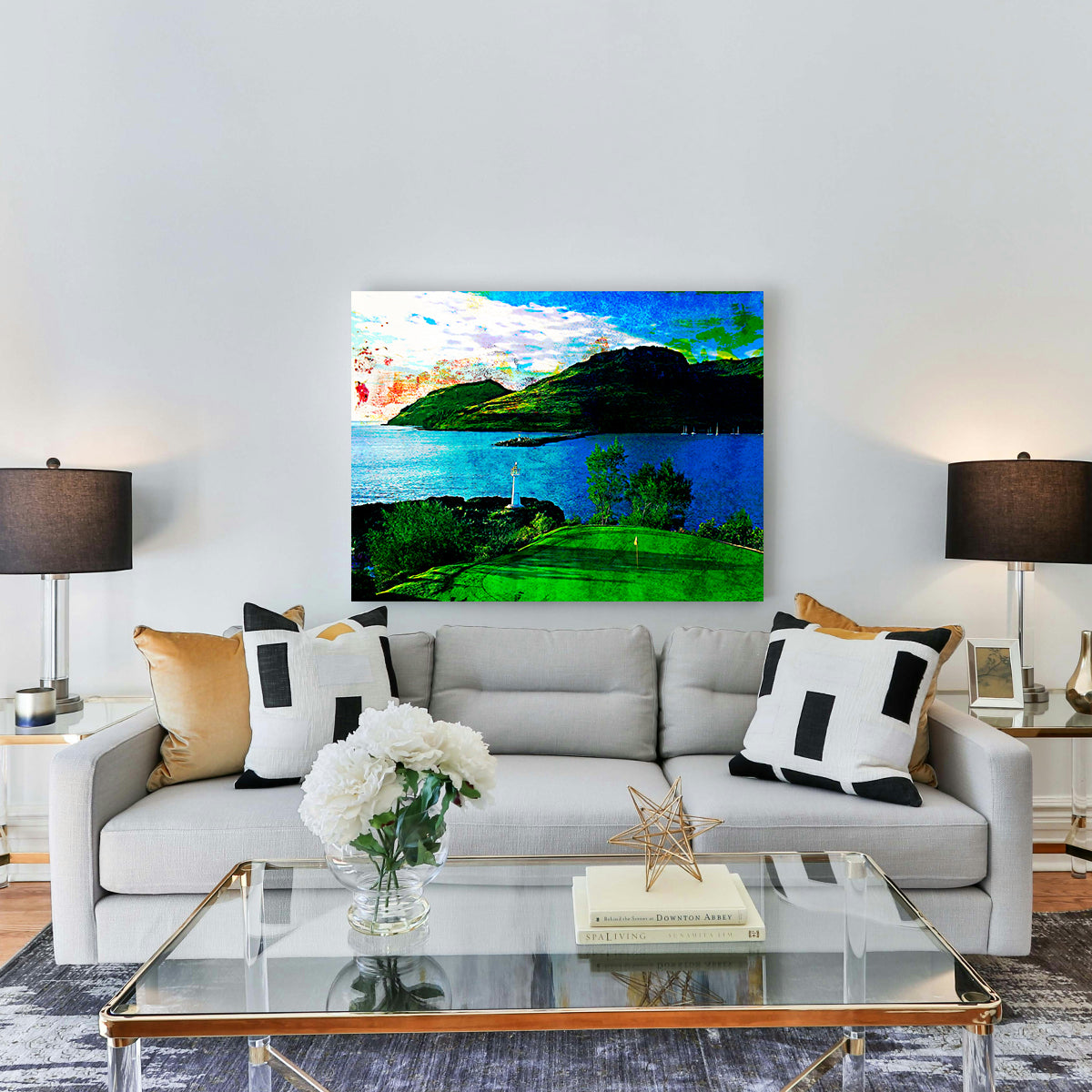 Ocean Course at Hokuala Wall Art