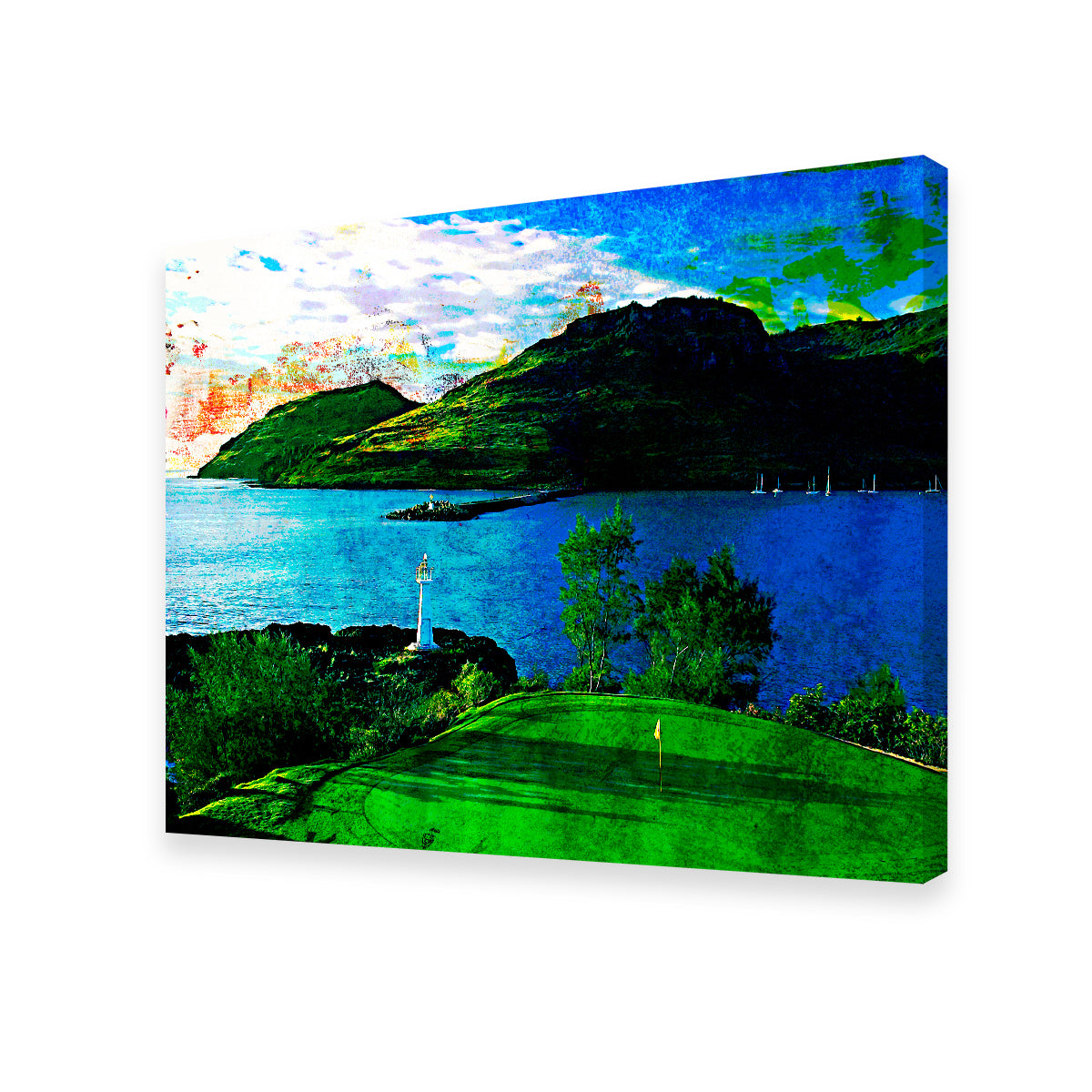 Ocean Course at Hokuala Wall Art