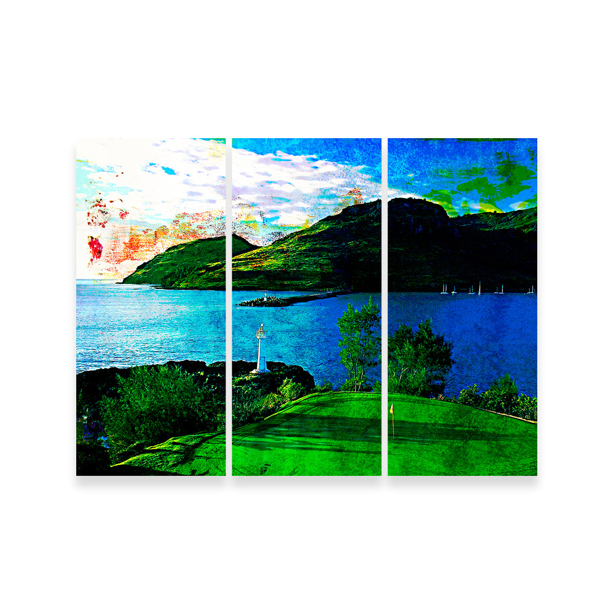 Ocean Course at Hokuala Wall Art
