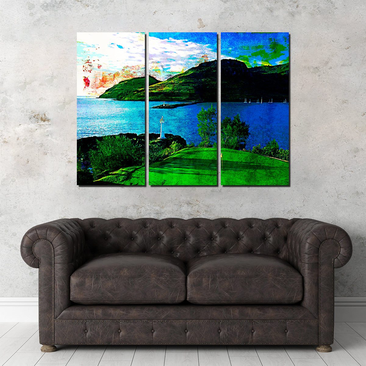 Ocean Course at Hokuala Wall Art