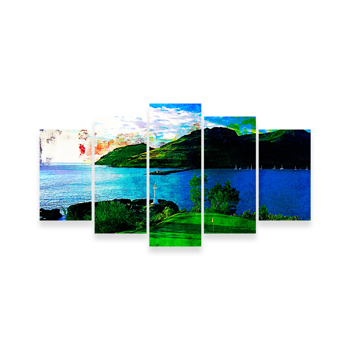 Ocean Course at Hokuala Wall Art