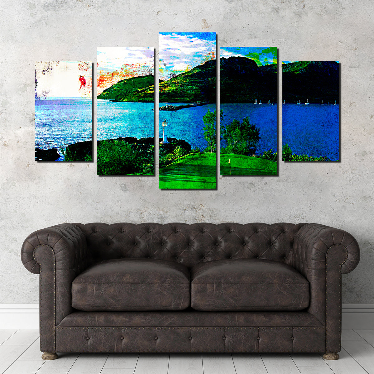Ocean Course at Hokuala Wall Art