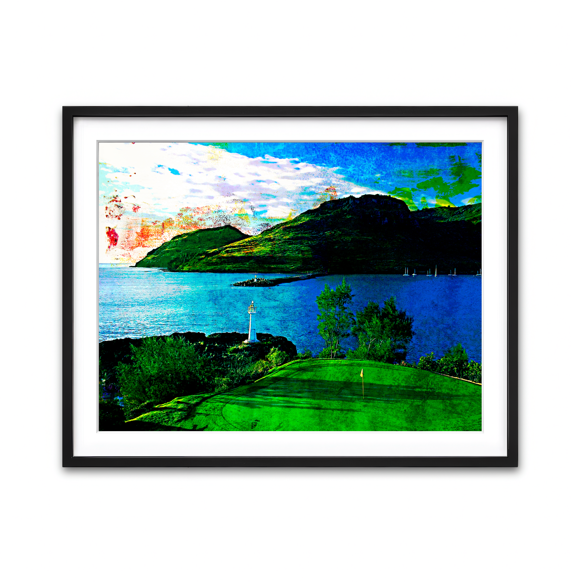Framed Print 4x3 Black