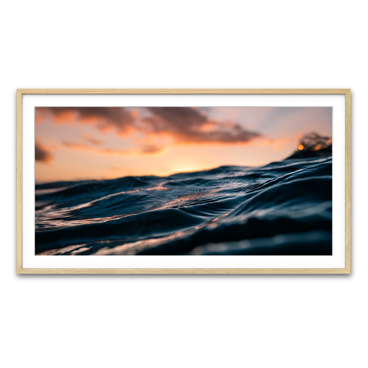 Framed Print 2x1 Natural
