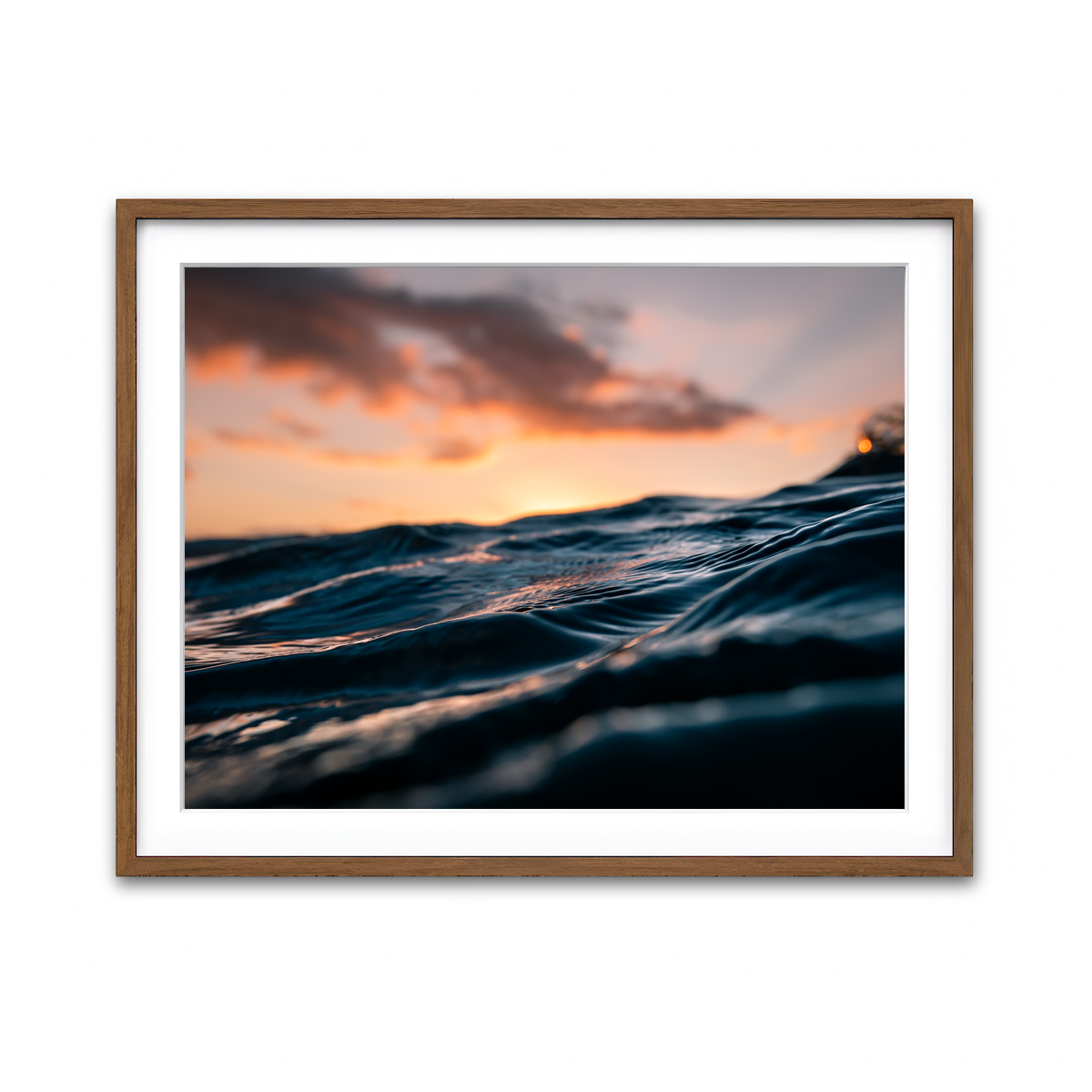 Framed Print 4x3 Walnut