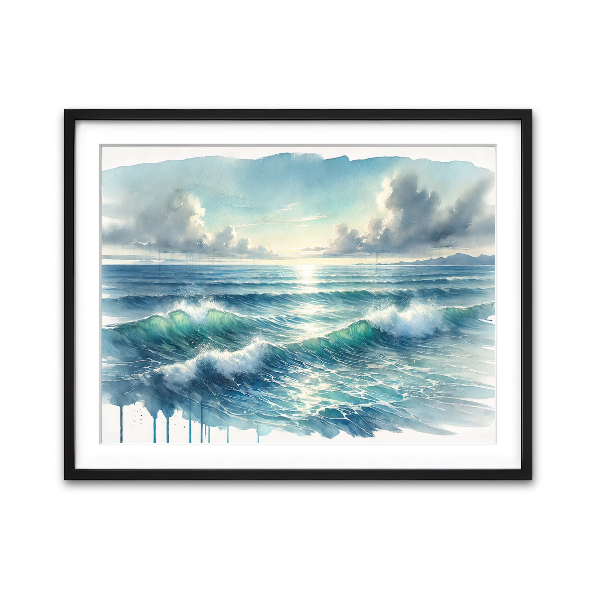 Framed Print 4x3 Black