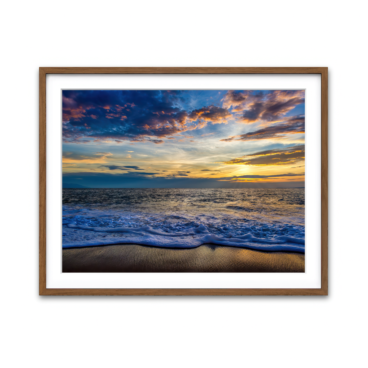 Framed Print 4x3 Walnut