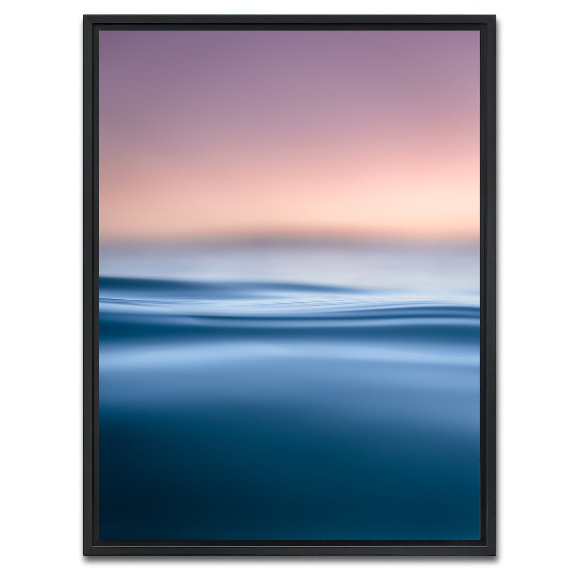 AUTO-MOCKUP WHITE | Ocean Silk | 1 Piece | Black Framed Canvas | group=3x4