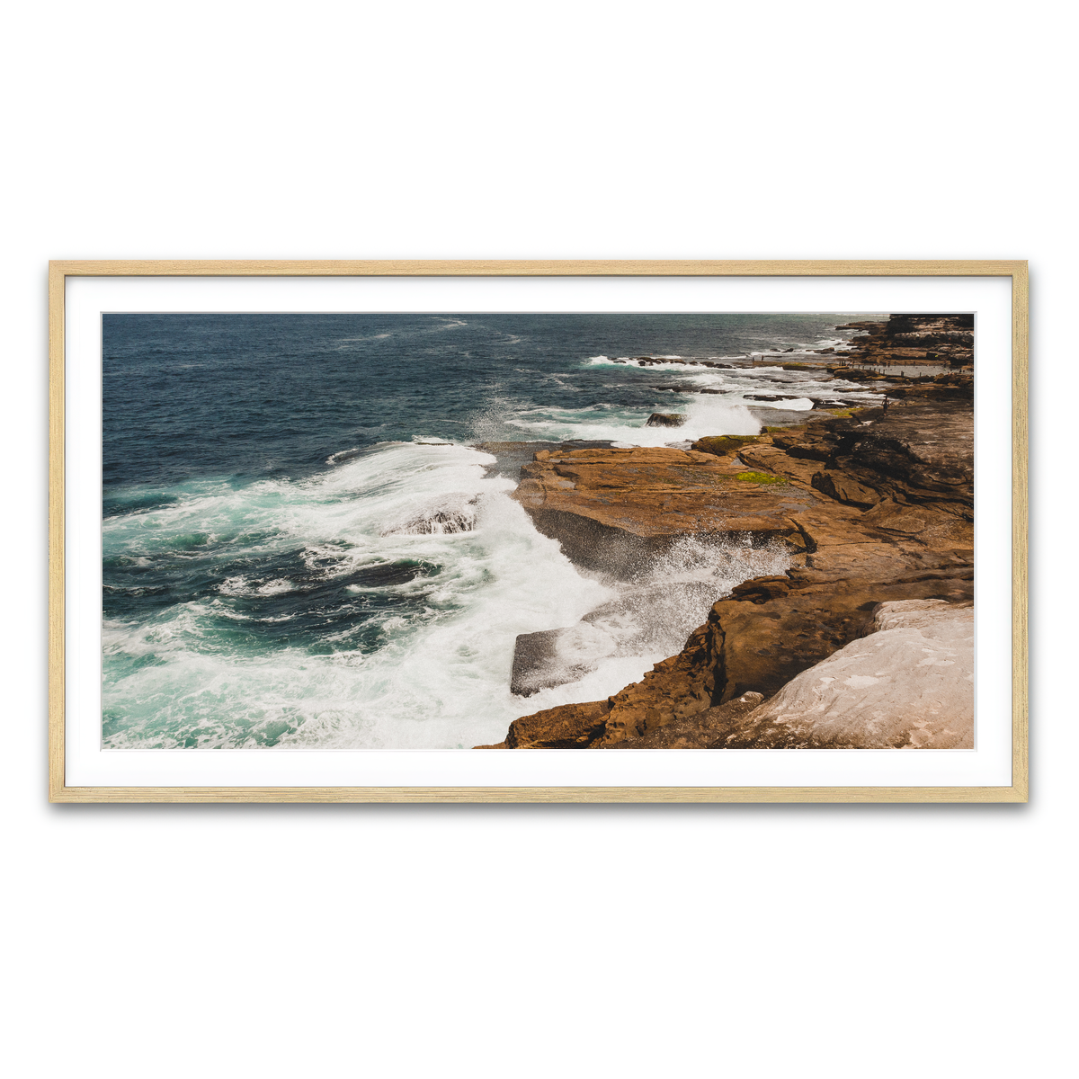 Framed Print 2x1 Natural