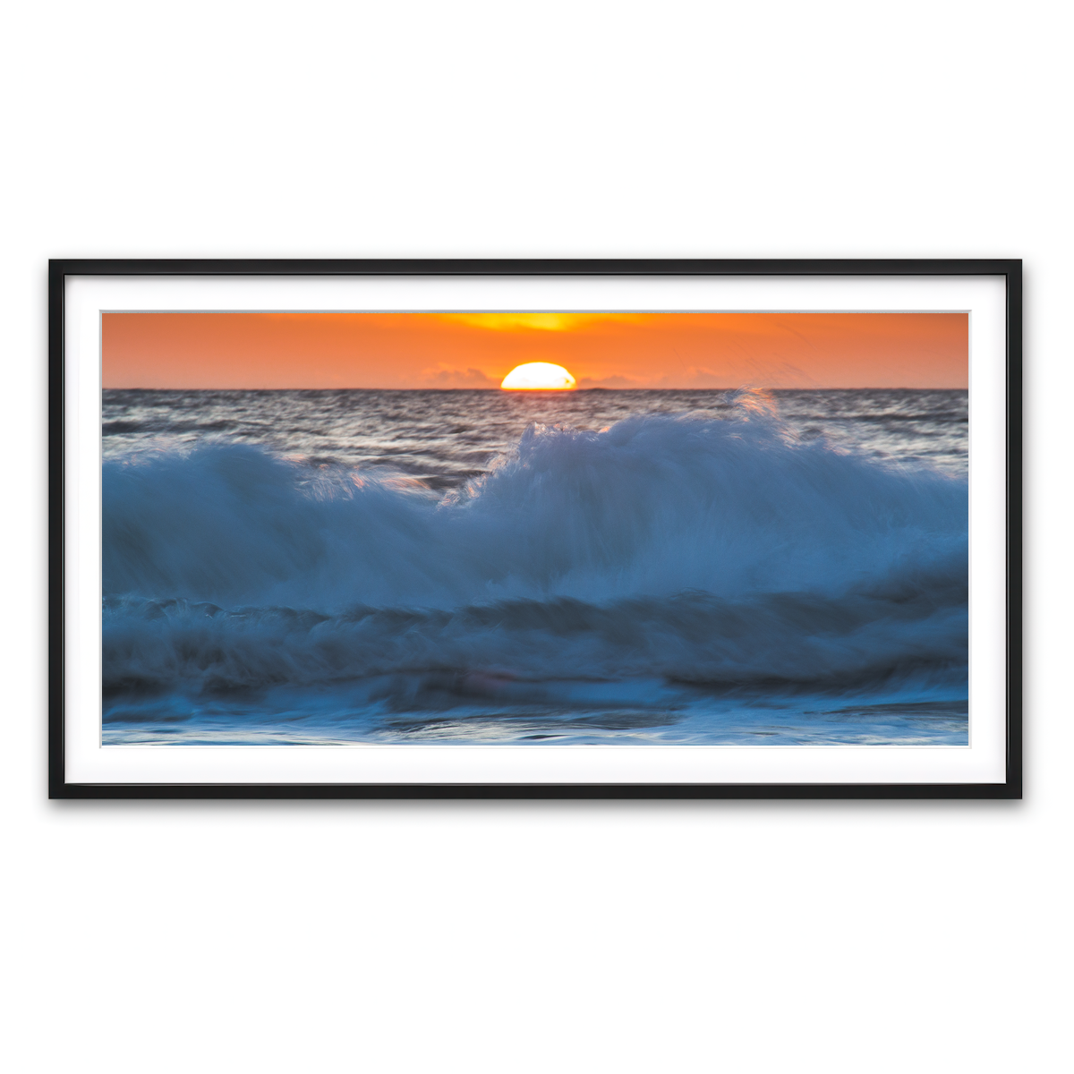 Framed Print 2x1 Black