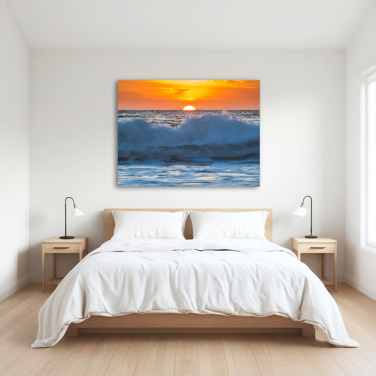 AUTO-MOCKUP ROOM | Ocean Sunrise