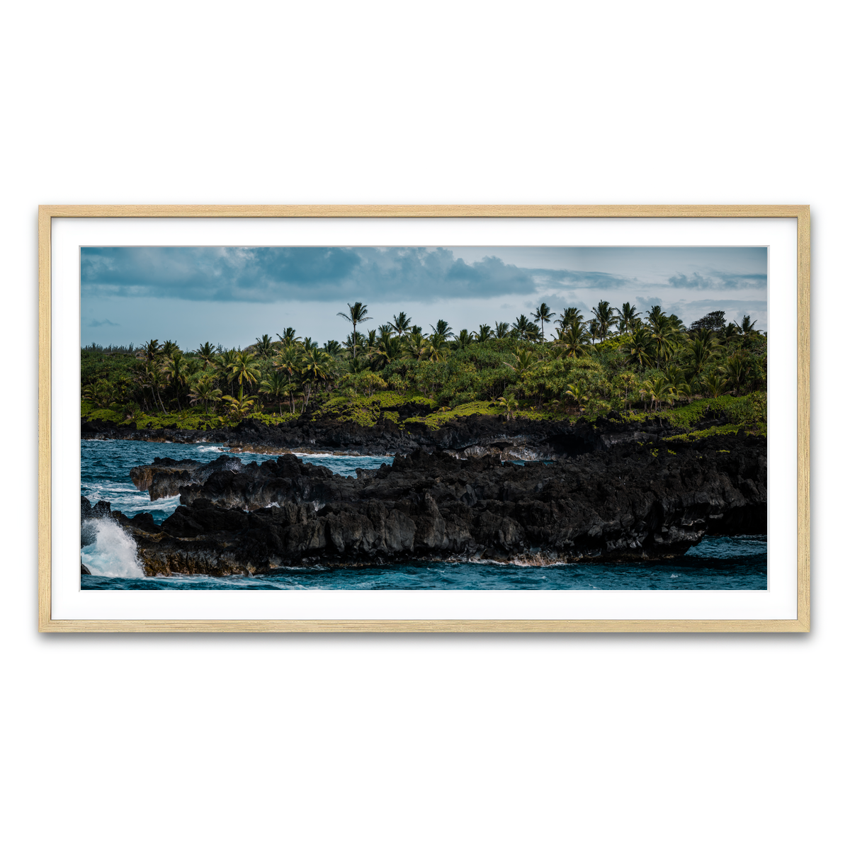 Framed Print 2x1 Natural