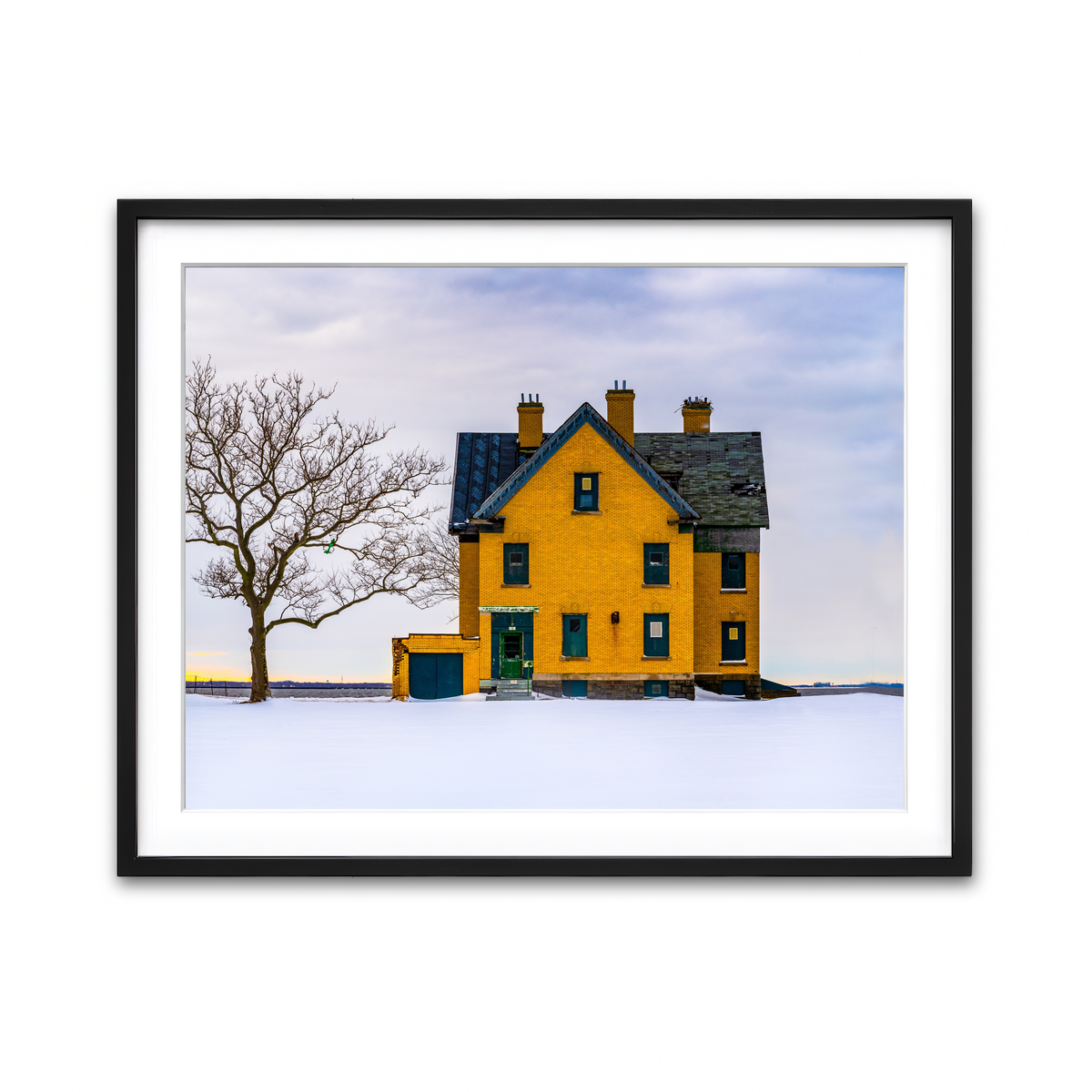 Framed Print 4x3 Black
